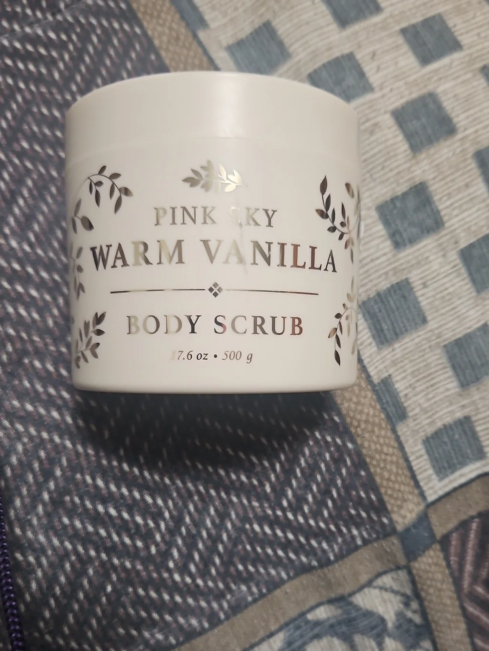 Warm Vanilla Body Scrub - White By Pink Sky